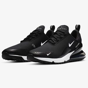 Nike Men's Air Max 270 G Golf Shoes Black/White NWOT SZ 11.5